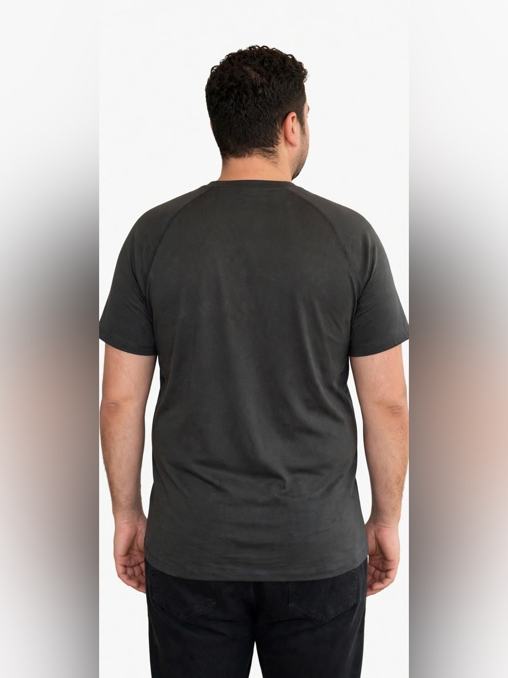 Starter Dri-Star Big Men Plus Short Sleeve Fitted Black Short Sleeve 2X T NWT - Picture 3 of 11